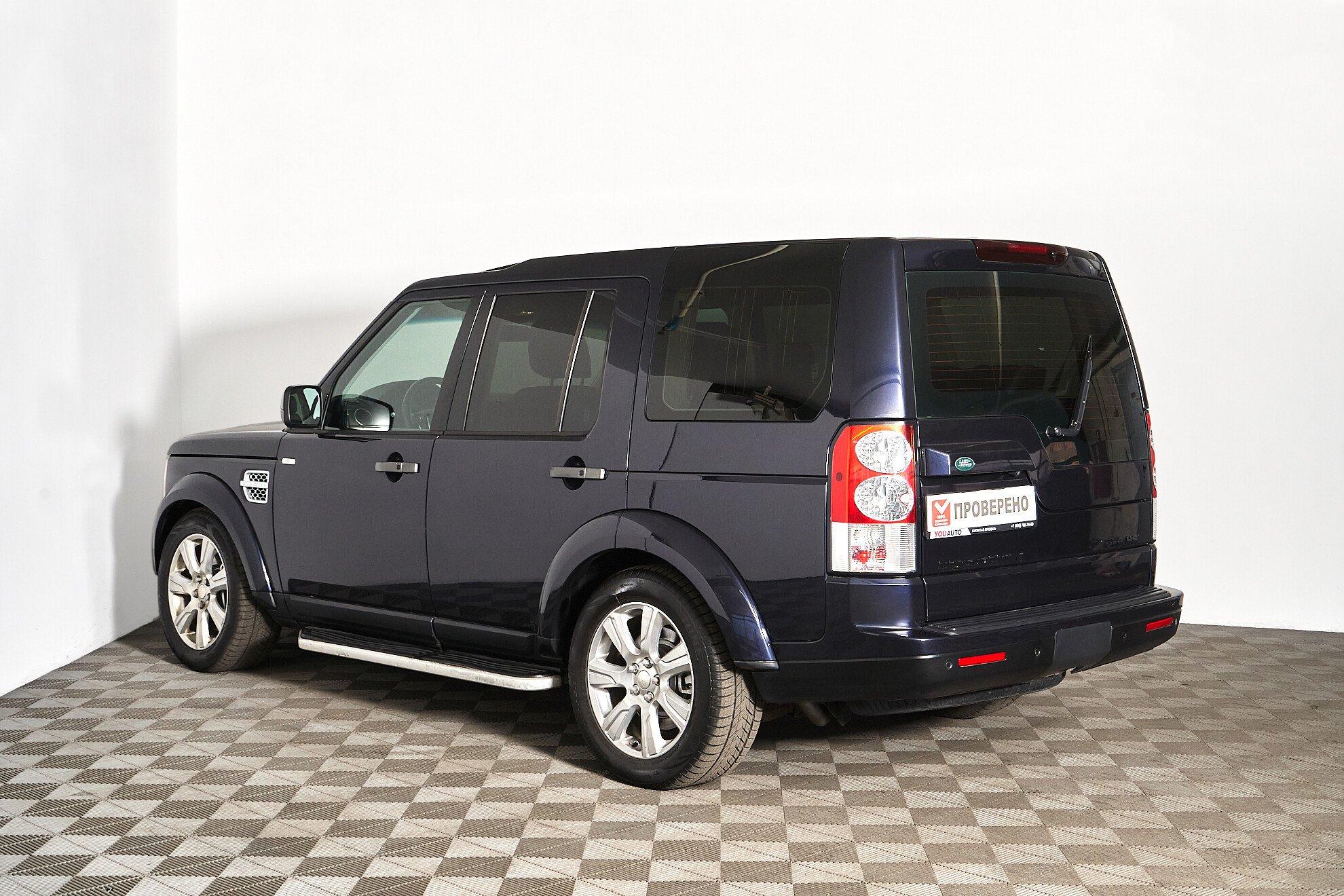 Land Rover Discovery 2013, синий