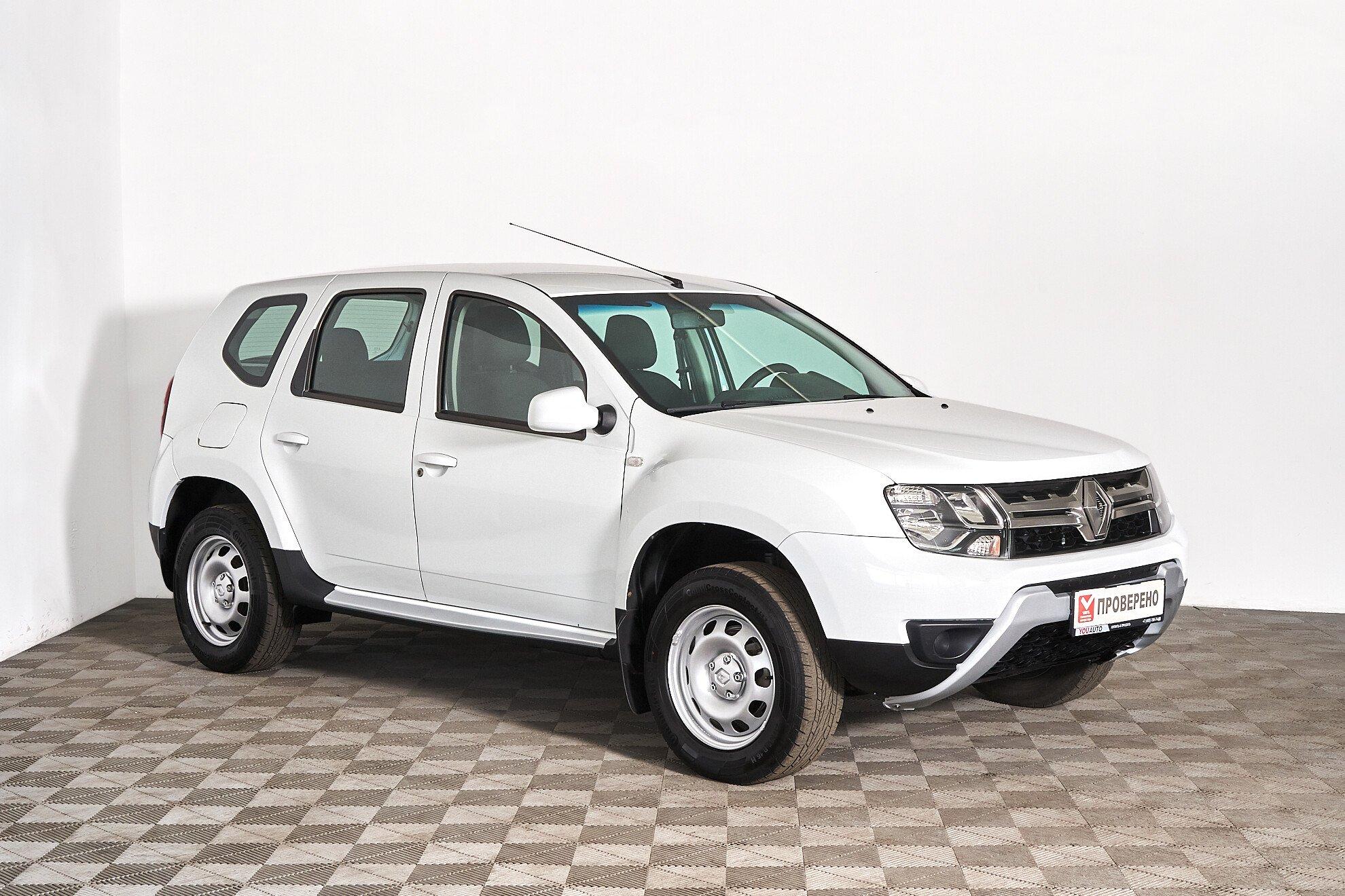 Renault Duster 2020, белый