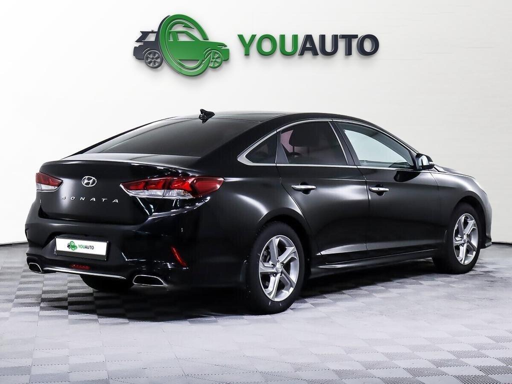 Hyundai Sonata 2019, черный