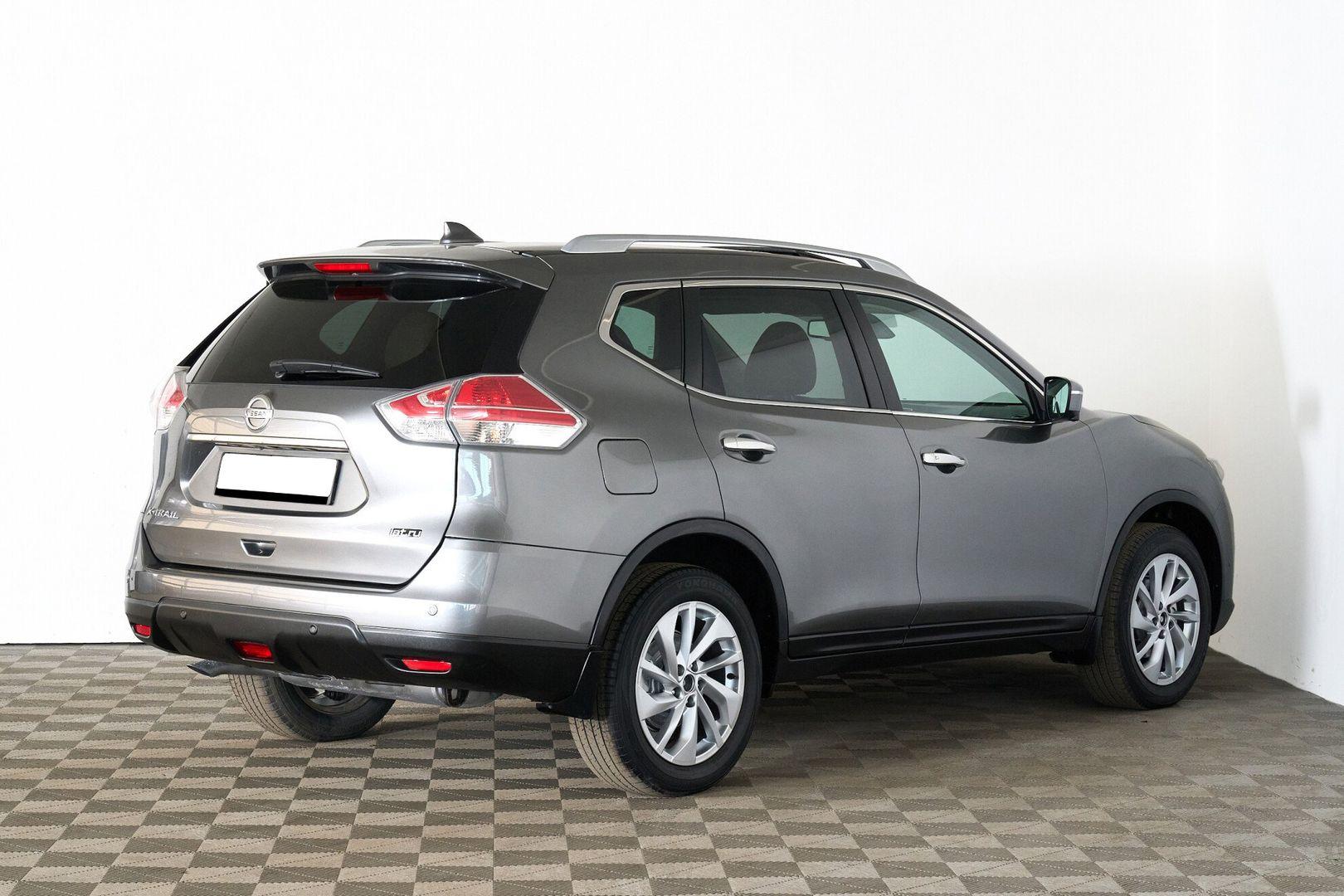 Nissan X-Trail 2017, серый