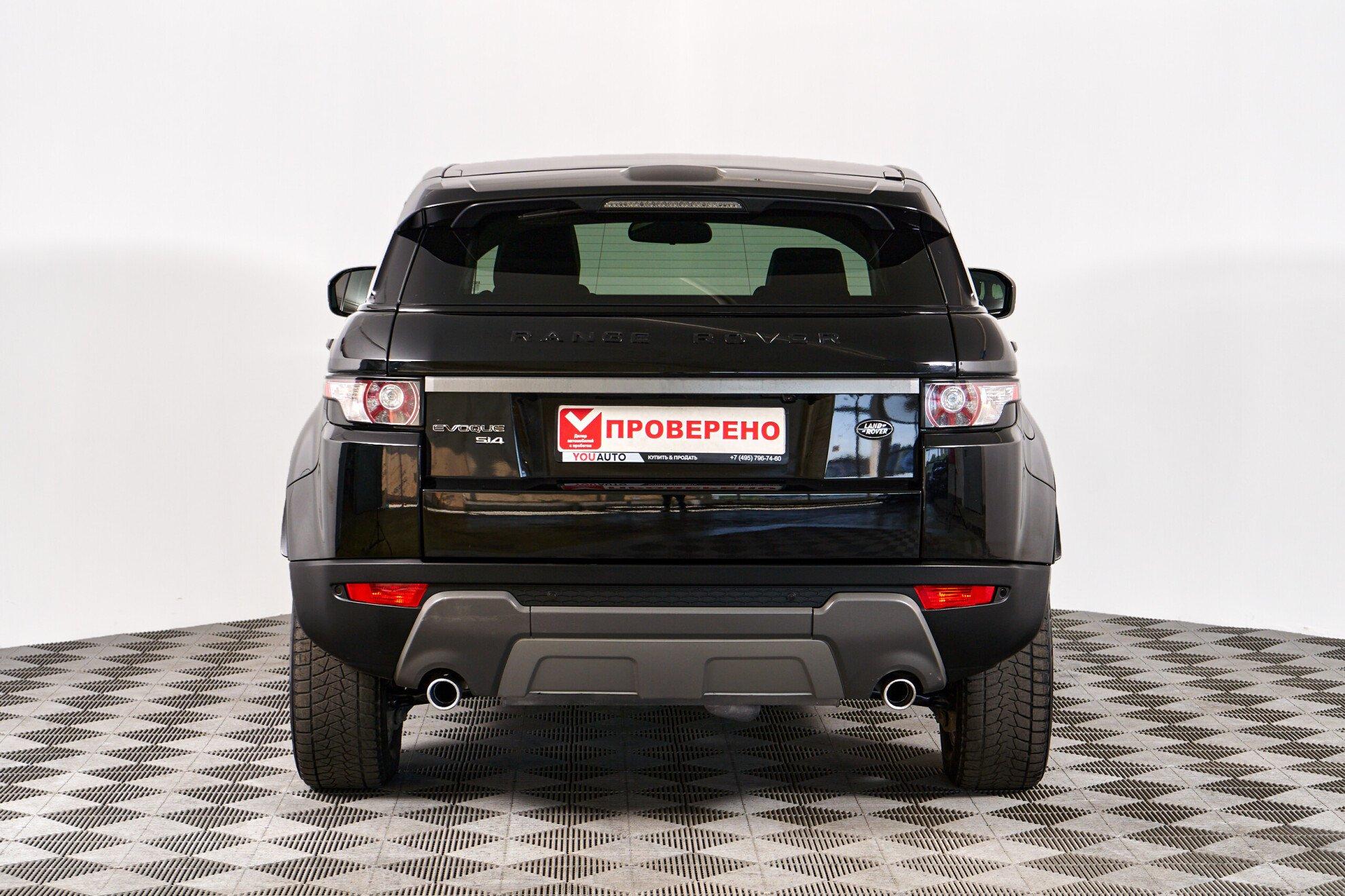 Land Rover Range Rover Evoque 2014, черный