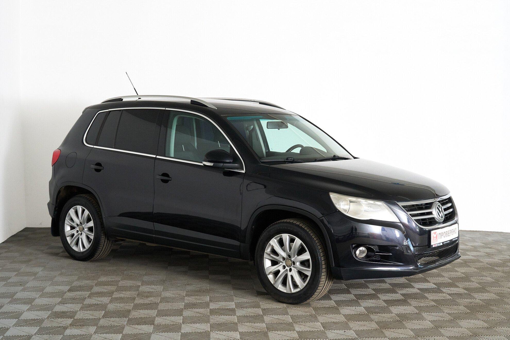 Volkswagen Tiguan 2008, черный