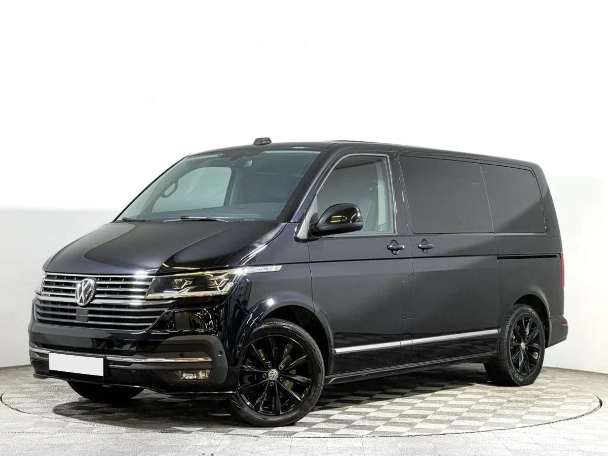 Volkswagen Multivan 2022, черный