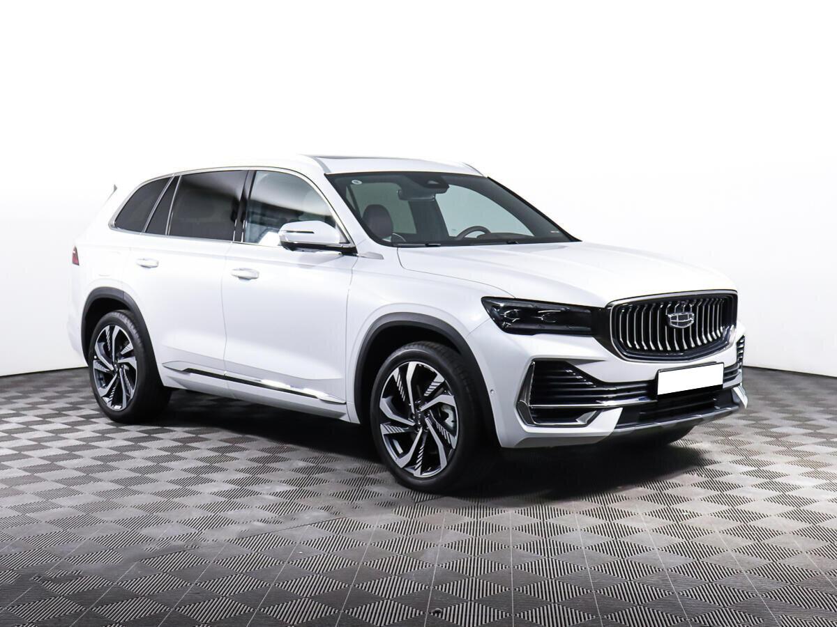 Geely Monjaro 2024, белый