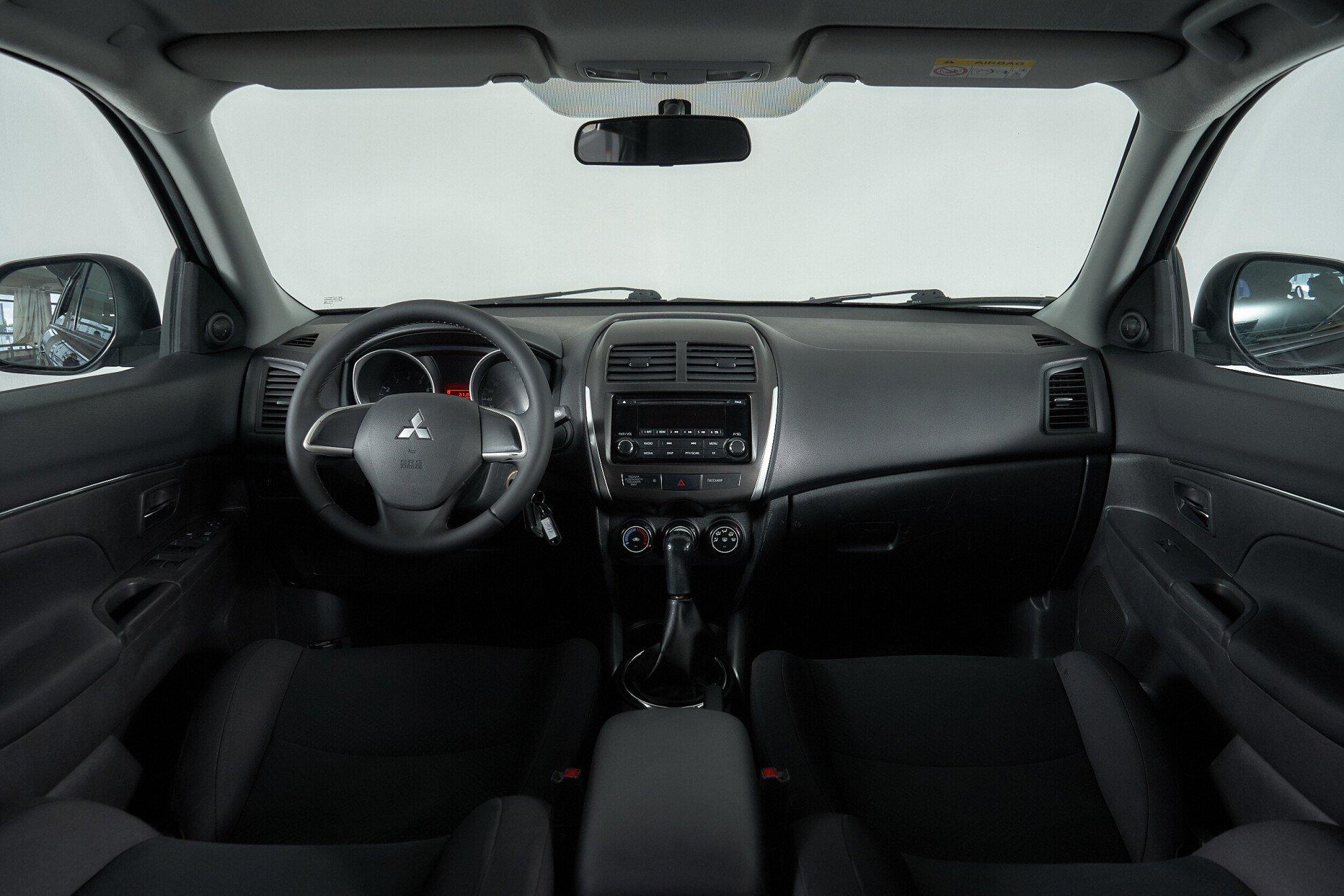 Mitsubishi ASX 2013, черный