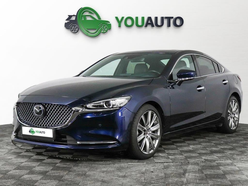 Mazda 6 2021, синий
