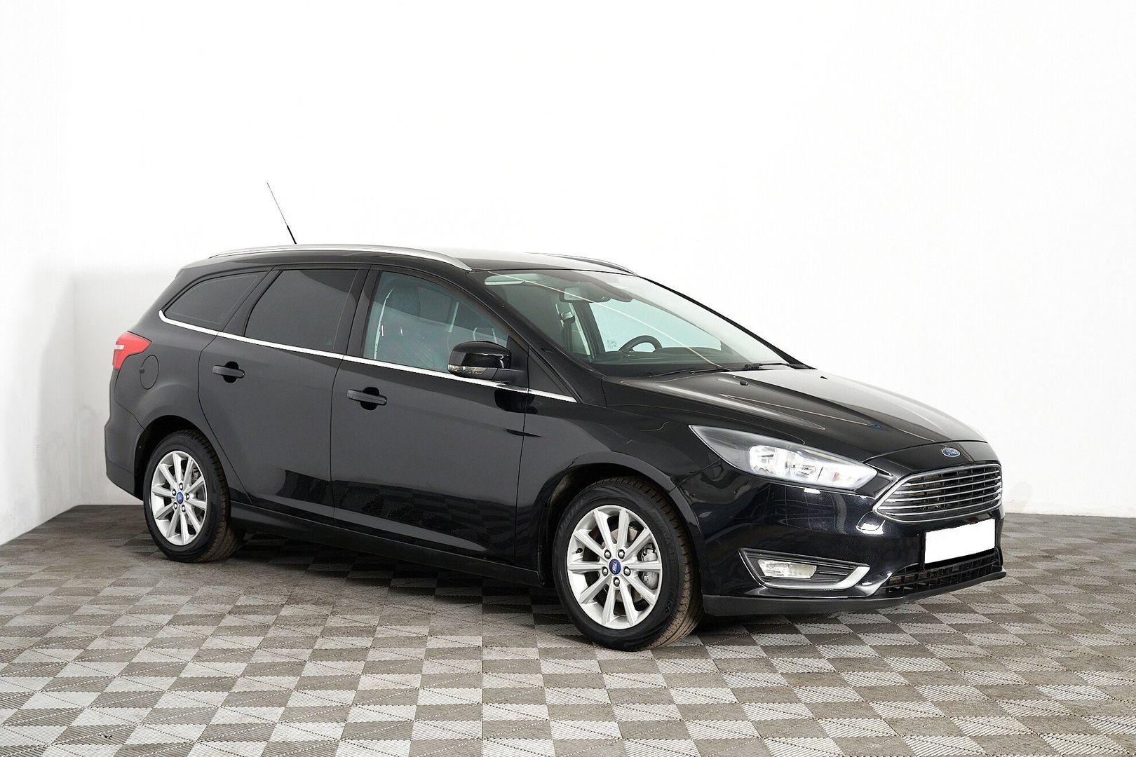 Ford Focus 2015, черный