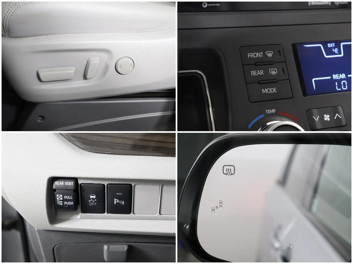Toyota Sienna 2017, серебряный