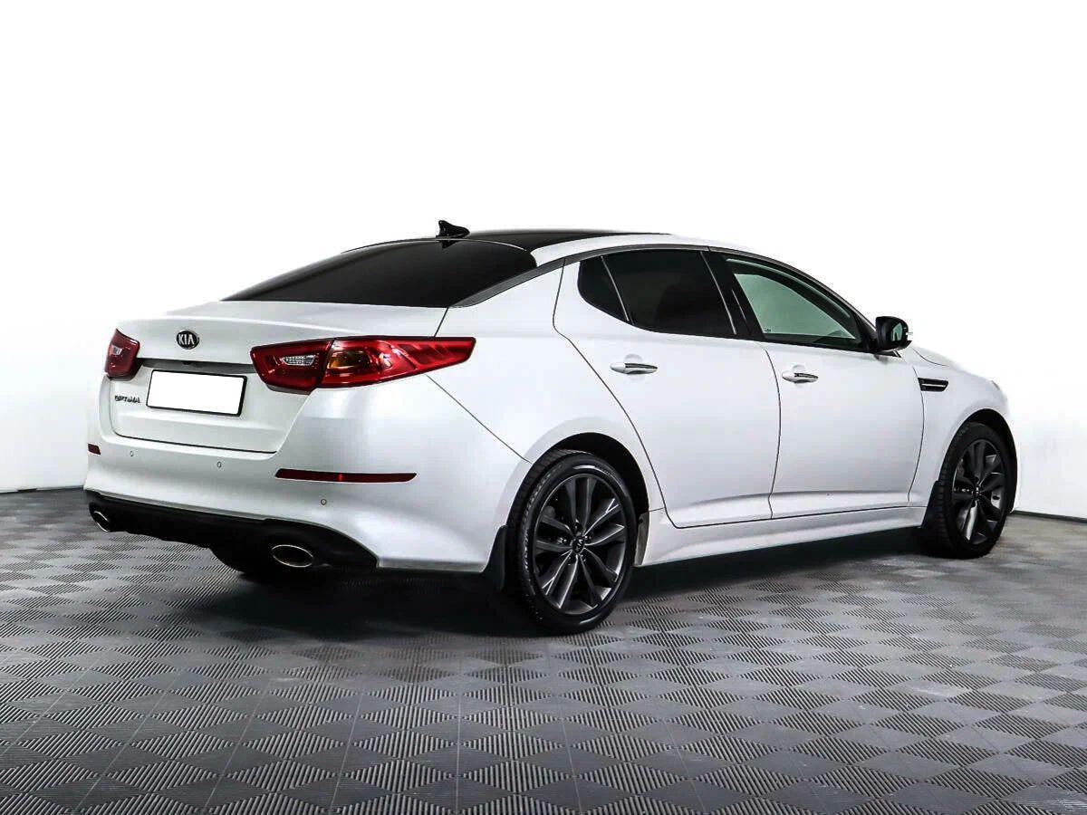 Kia Optima 2015, белый