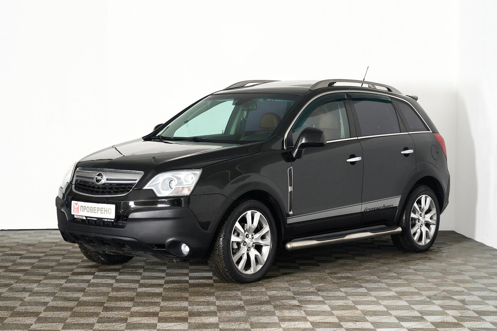 Opel Antara 2007, черный