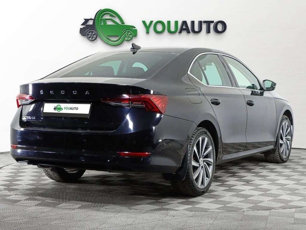 Skoda Octavia 2020, черный
