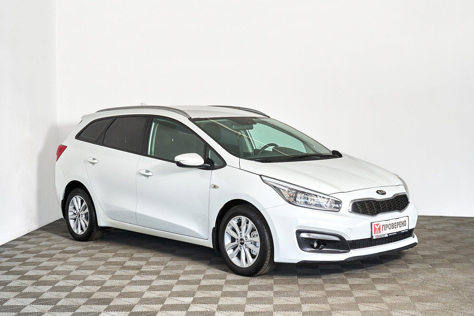 Kia Ceed 2018, белый
