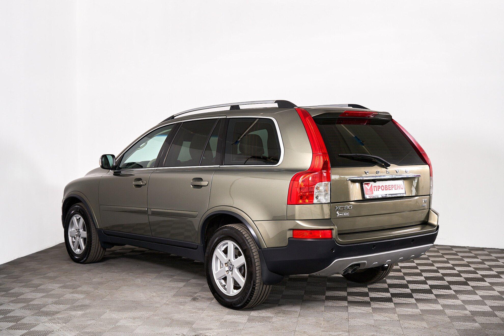 Volvo XC90 2012, зеленый
