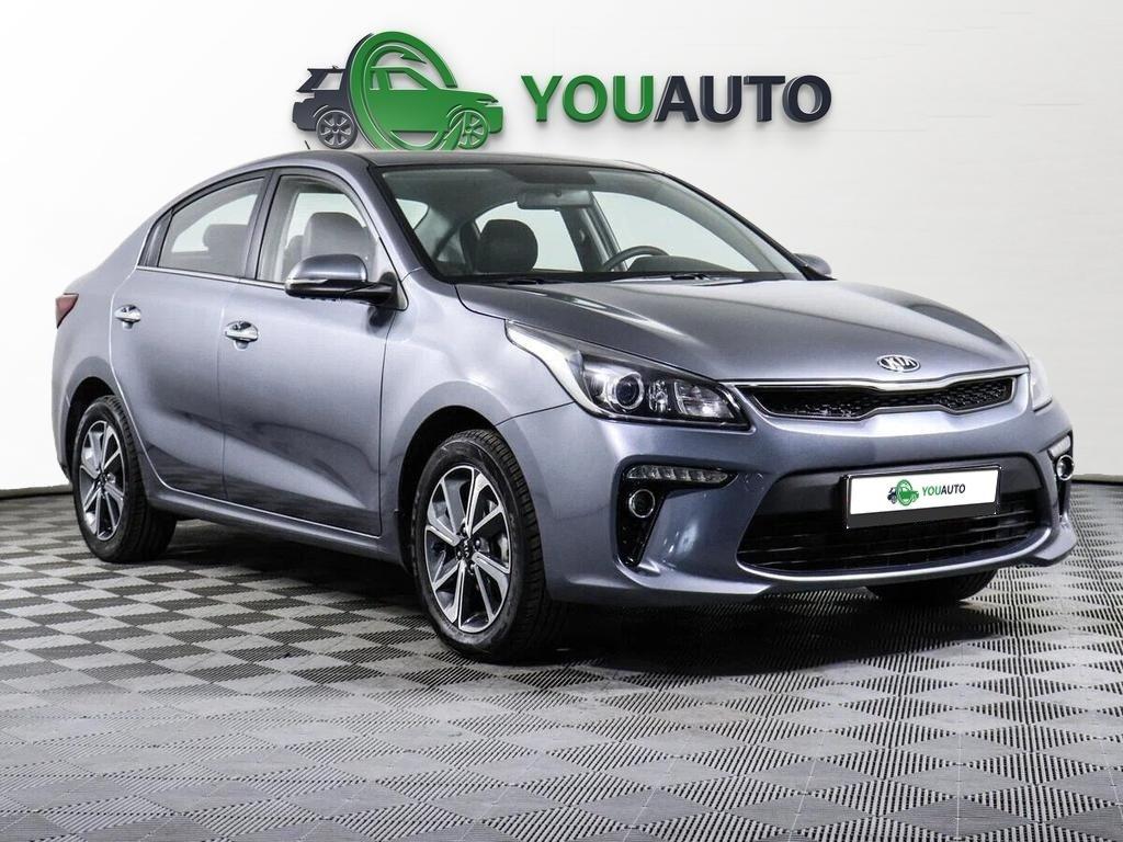 Kia Rio 2020, серый