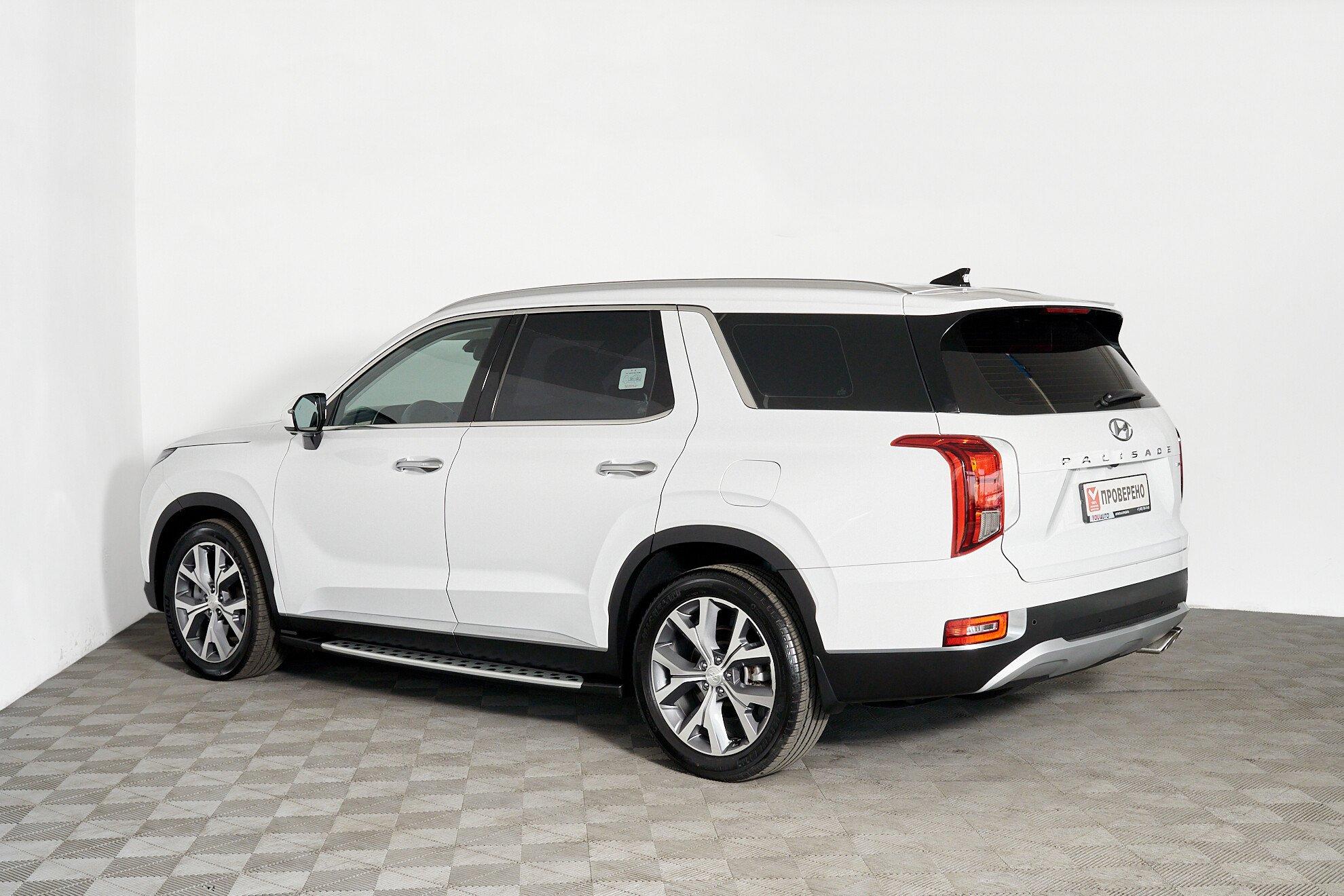 Hyundai Palisade 2021, белый