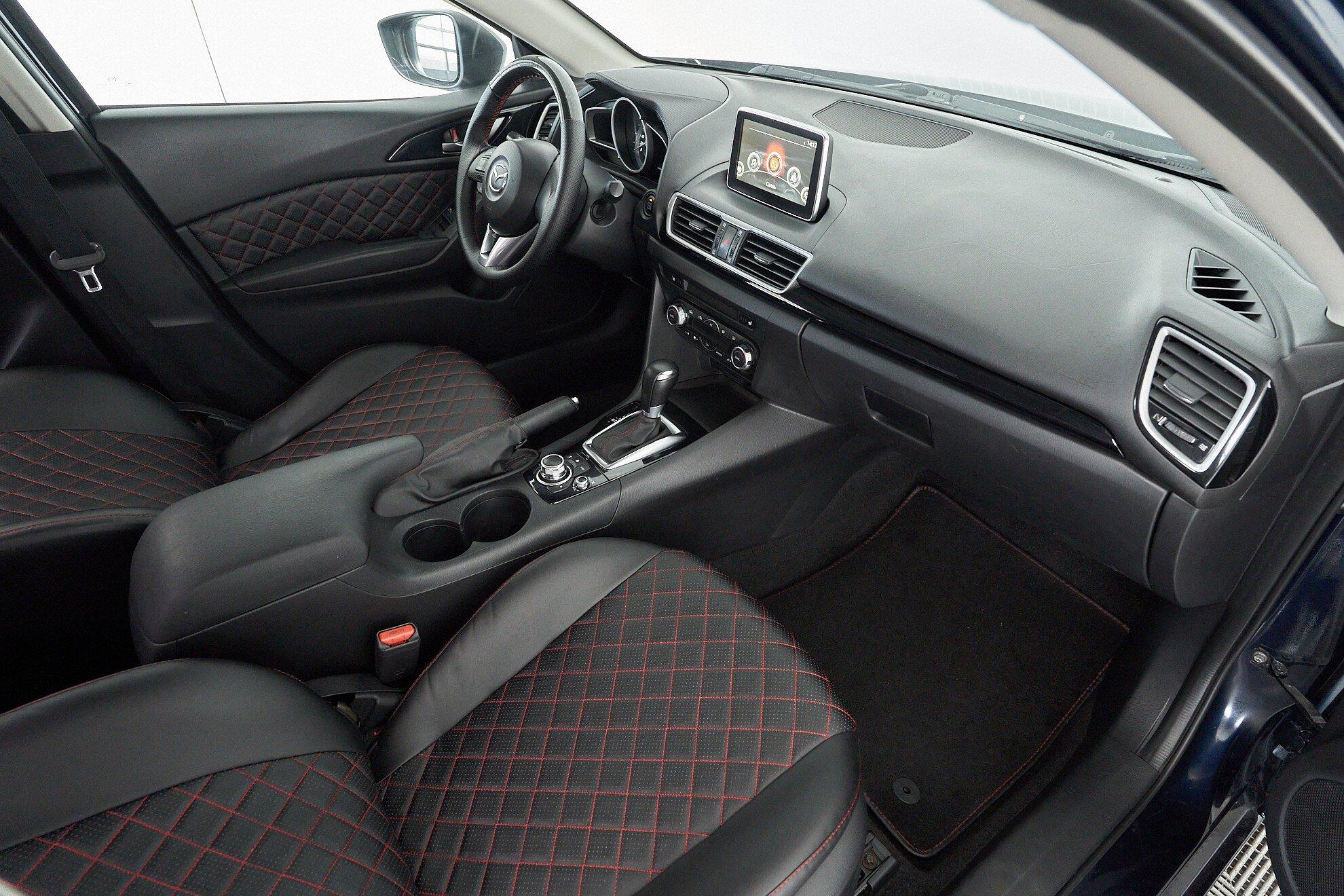 Mazda 3 2014, черный