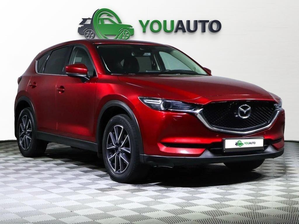 Mazda CX-5 2020, красный