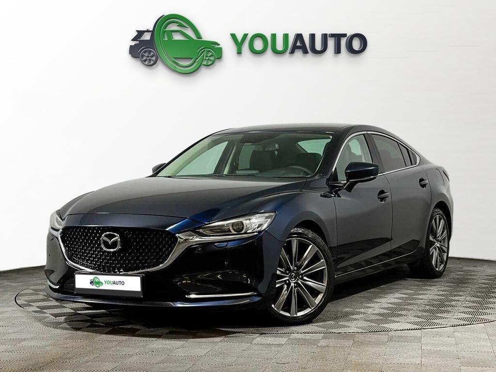 Mazda 6 2022, синий