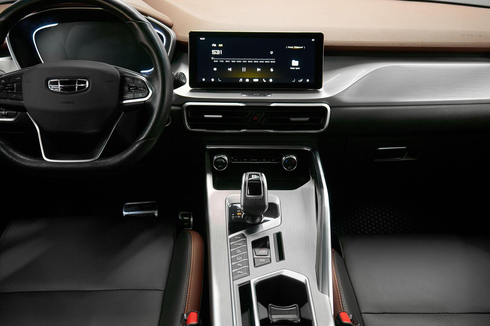 Geely Coolray 2021, черный
