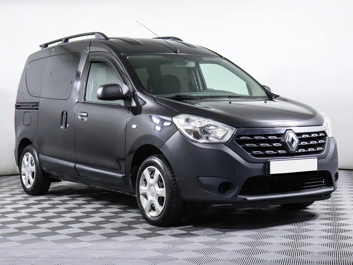 Renault Dokker 2016, черный