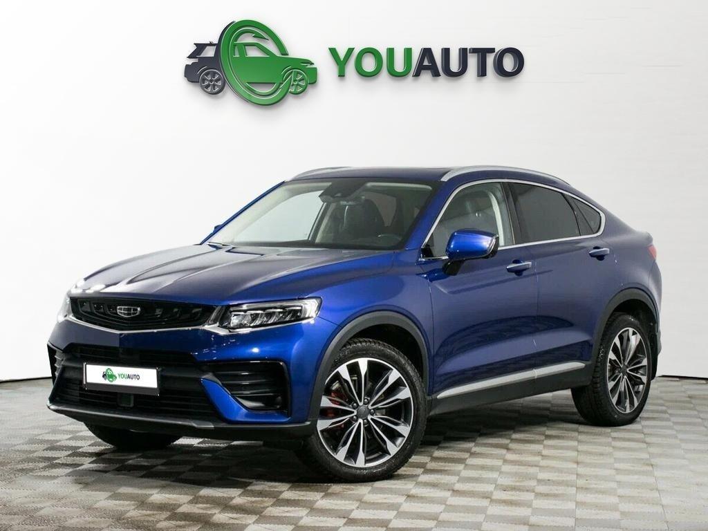 Geely Tugella 2021, синий