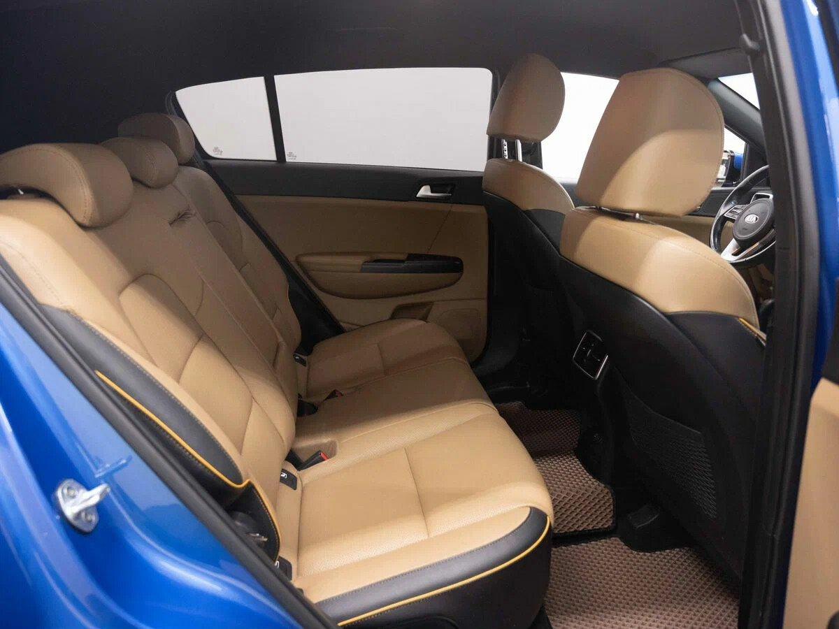 Kia Sportage 2020, голубой