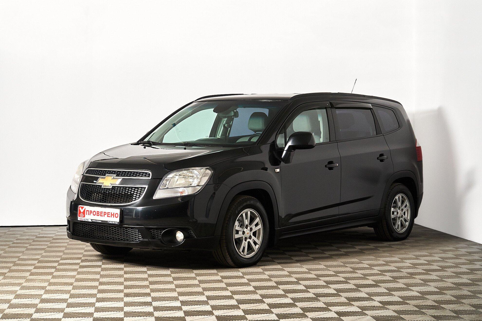 Chevrolet Orlando 2014, черный