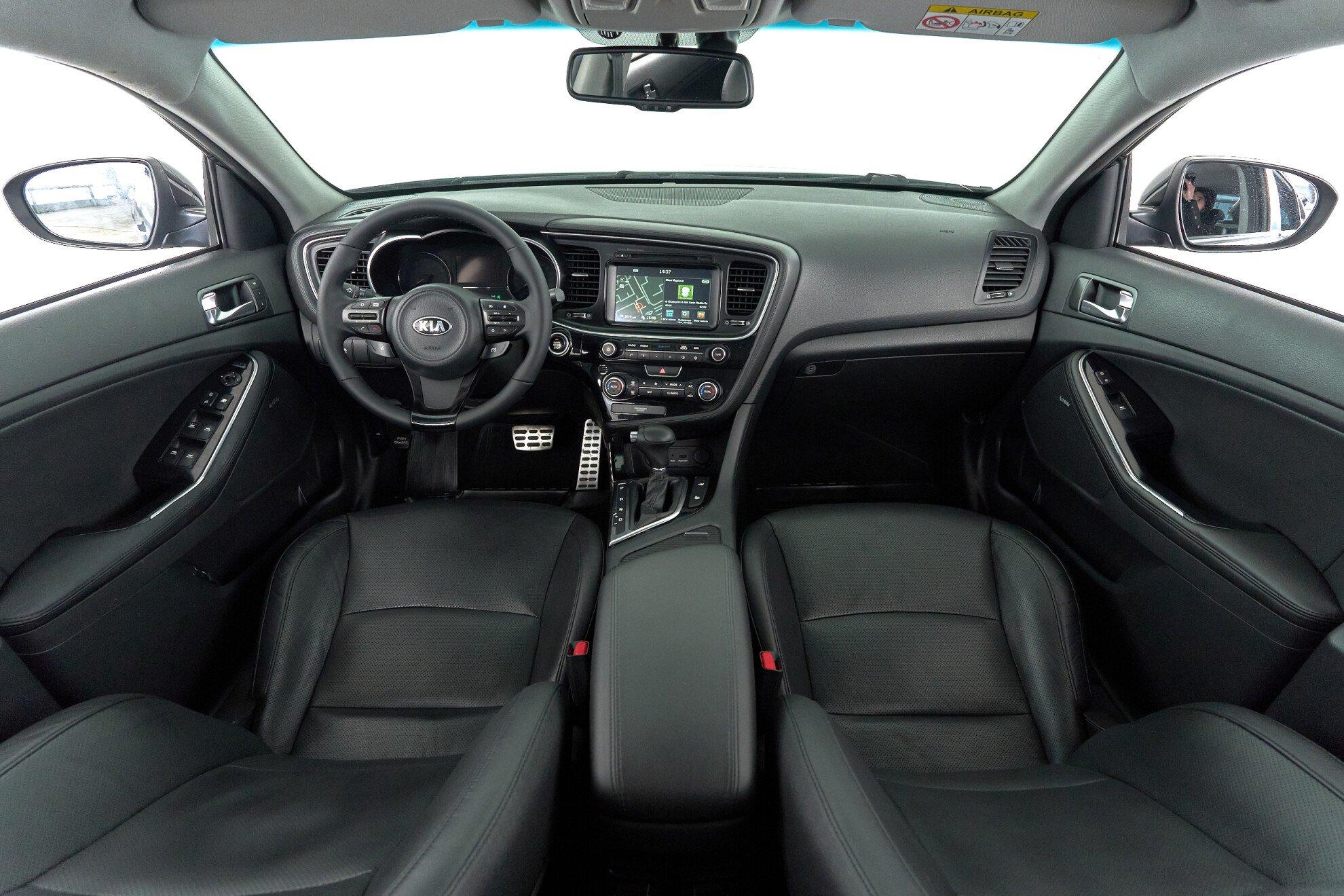 Kia Optima 2014, черный