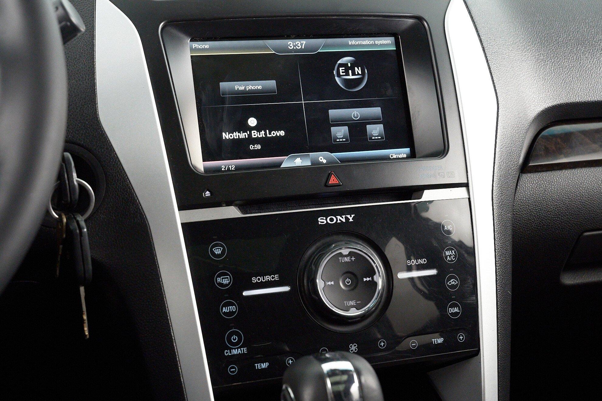Ford Explorer 2012, серебряный