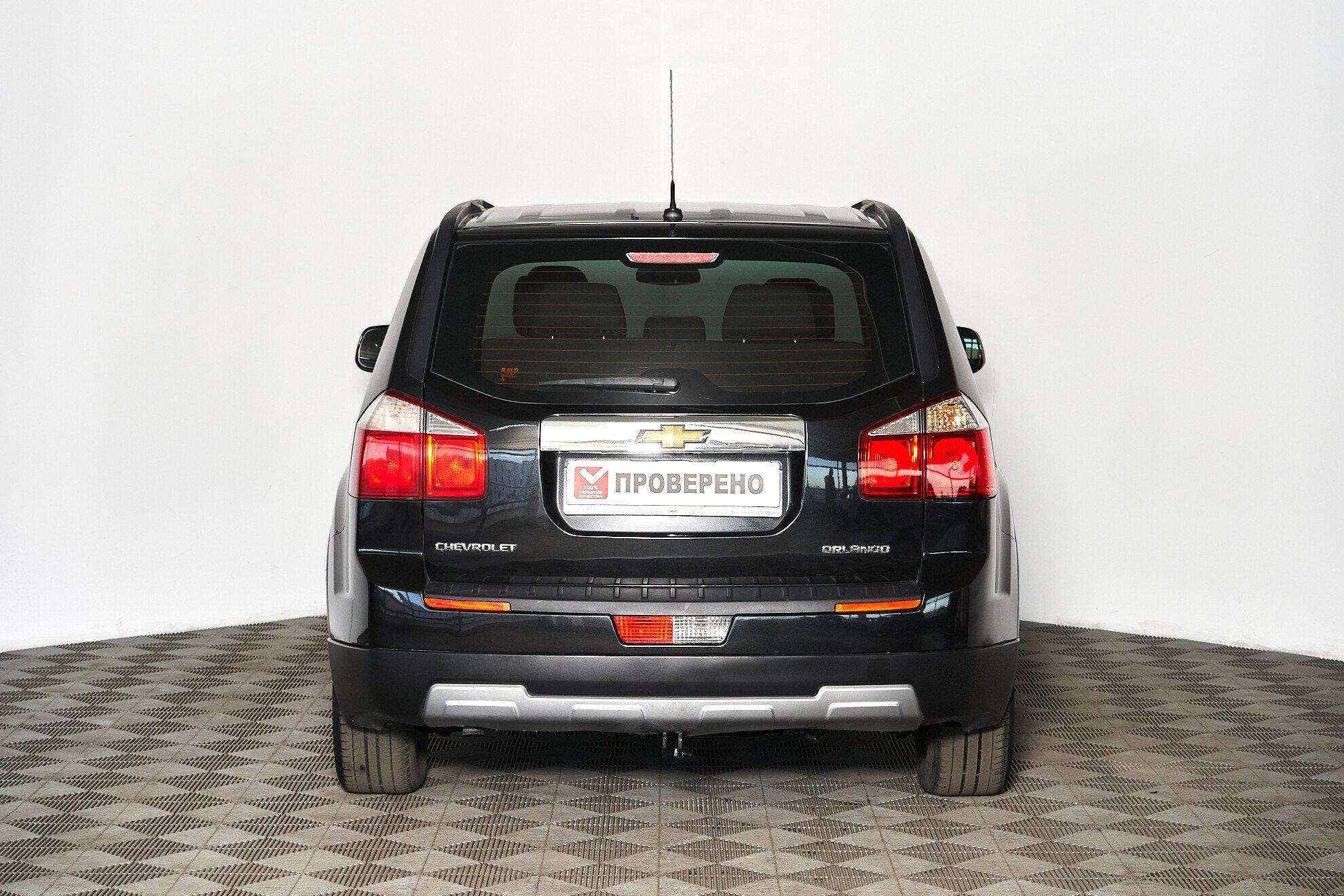 Chevrolet Orlando 2014, черный