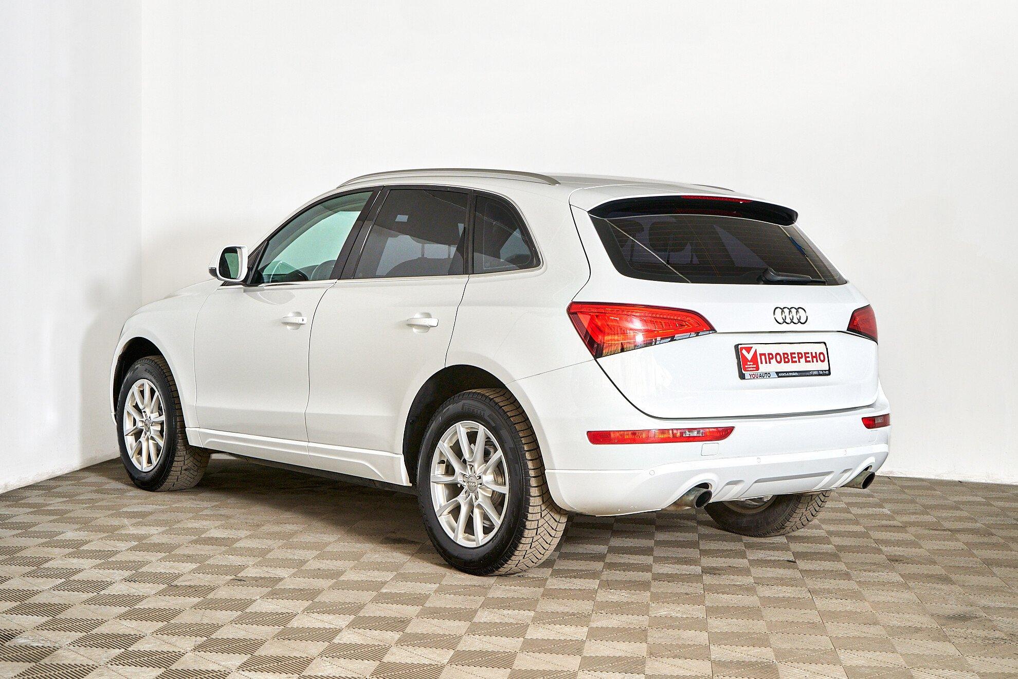 Audi Q5 2012, белый