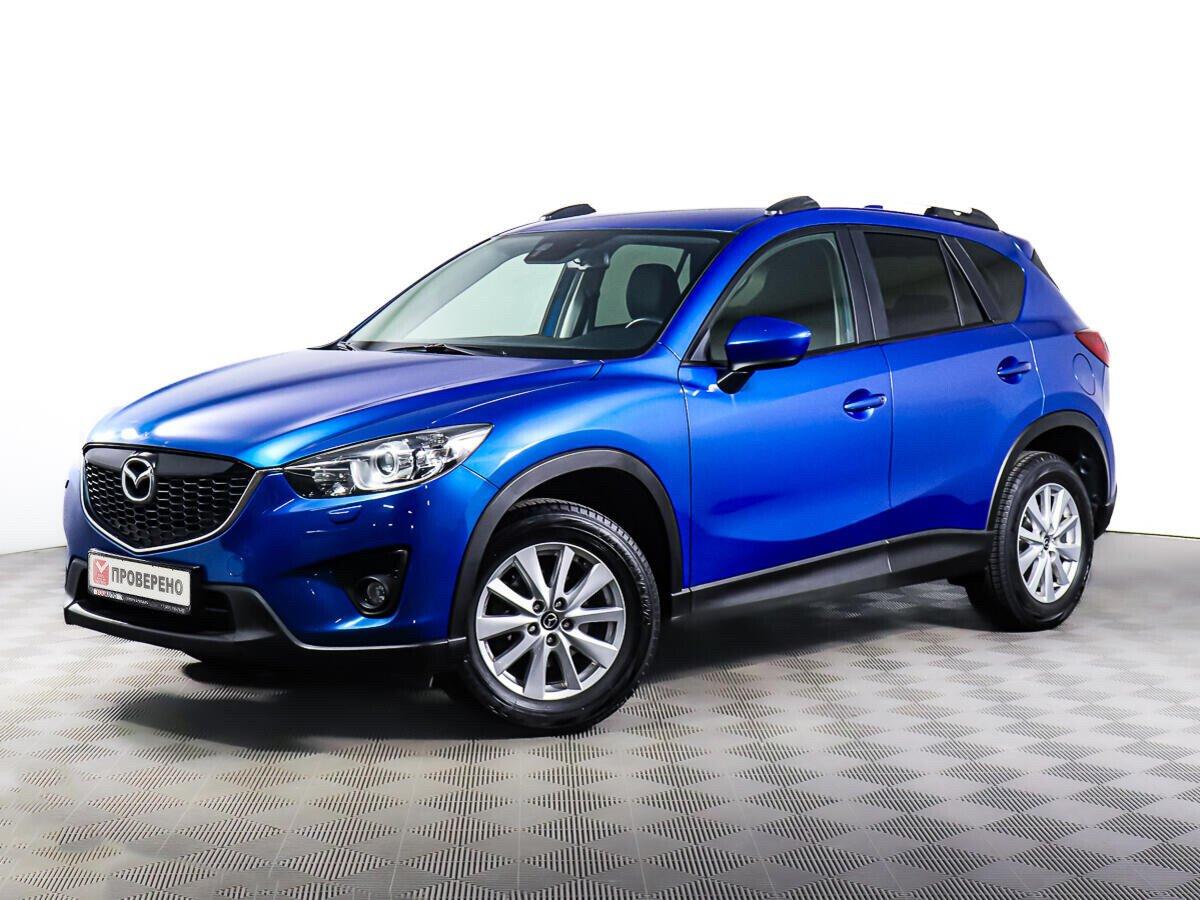 Mazda CX-5 2014, синий