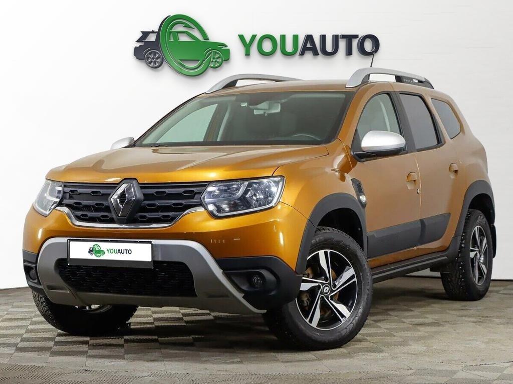 Renault Duster 2021, золотой