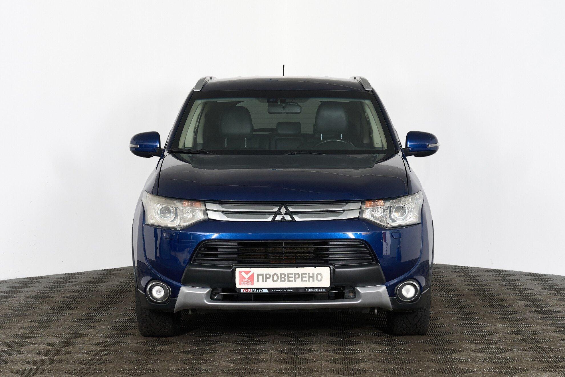 Mitsubishi Outlander 2014, синий