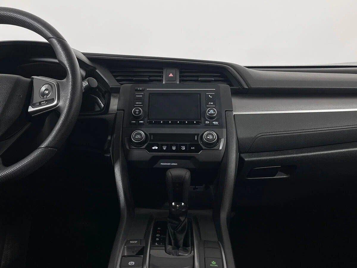 Honda Civic 2019, черный