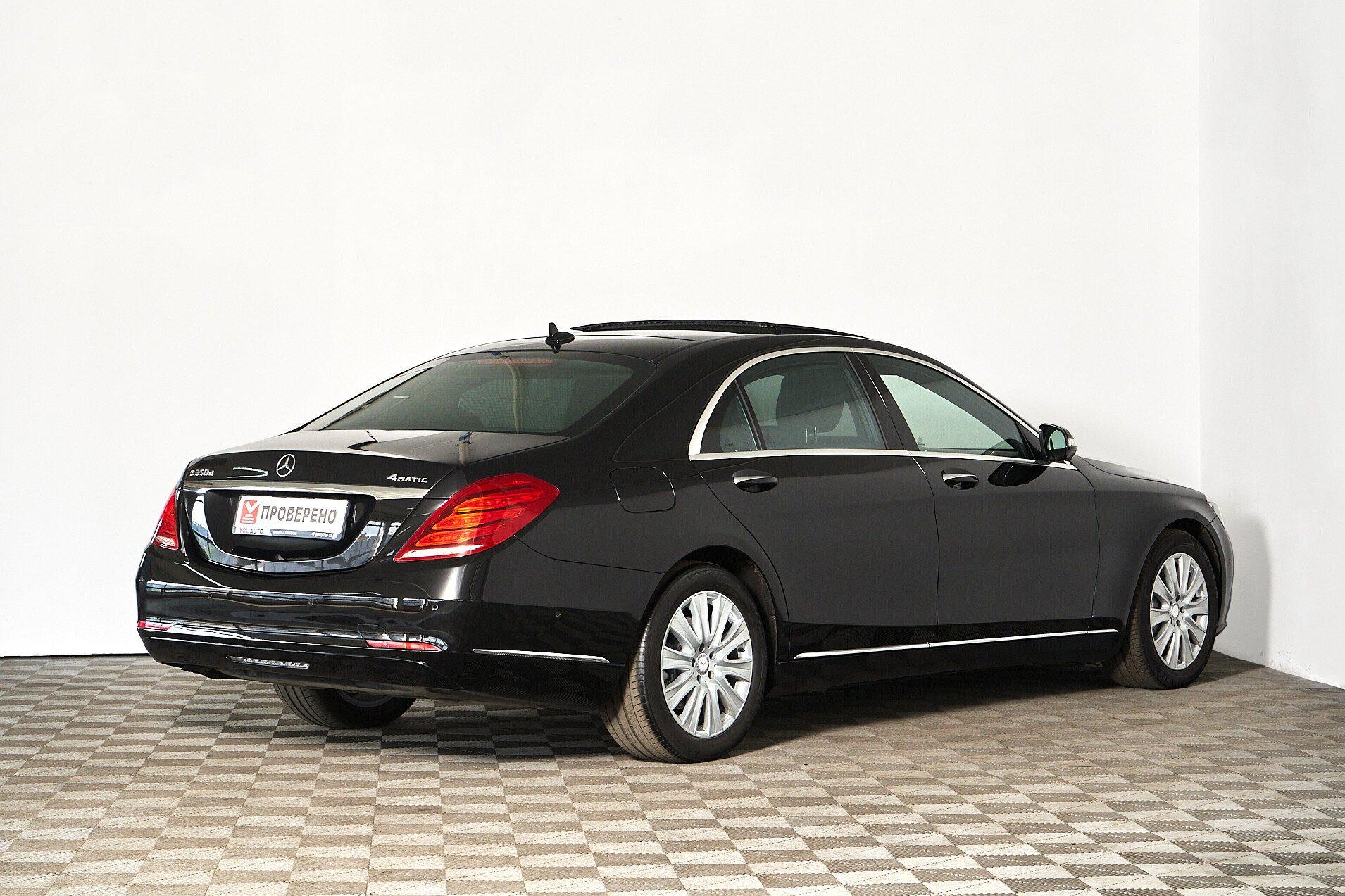 Mercedes-Benz S-Класс 2016, черный