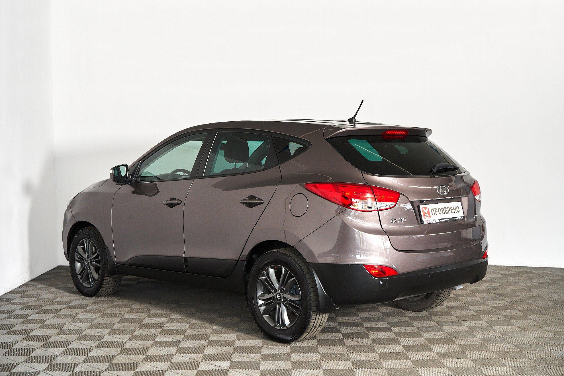 Hyundai ix35 2015, коричневый