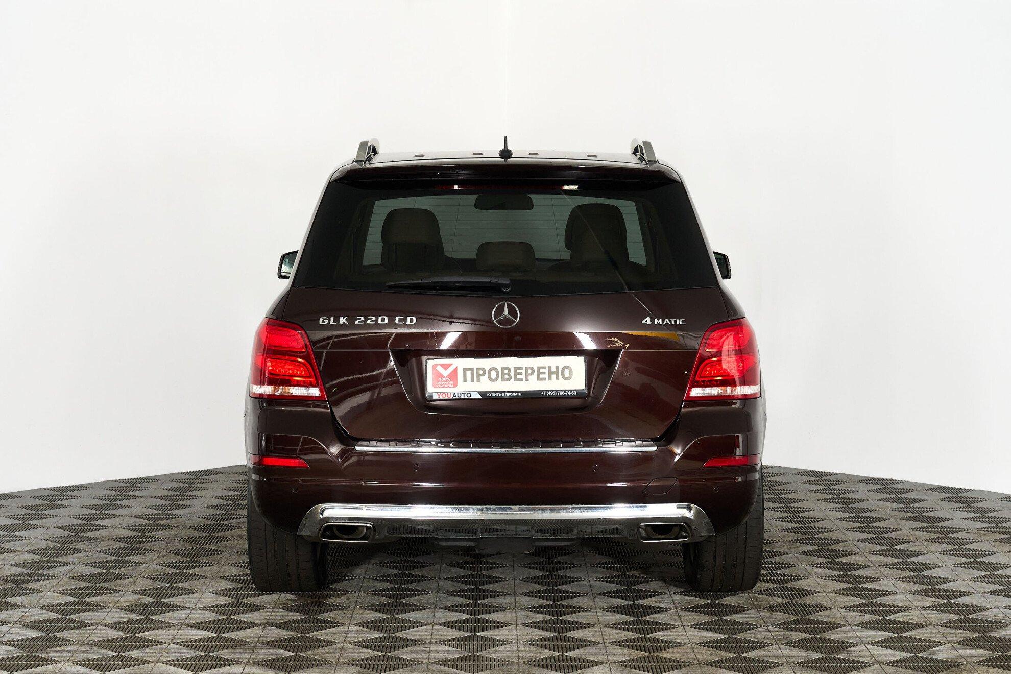 Mercedes-Benz GLK-Класс 2013, коричневый