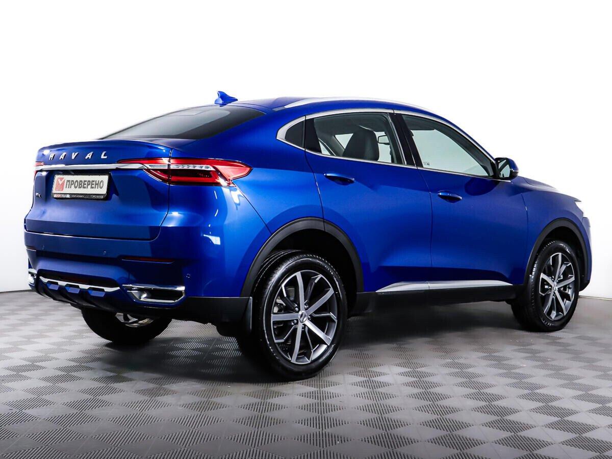Haval F7x 2022, синий