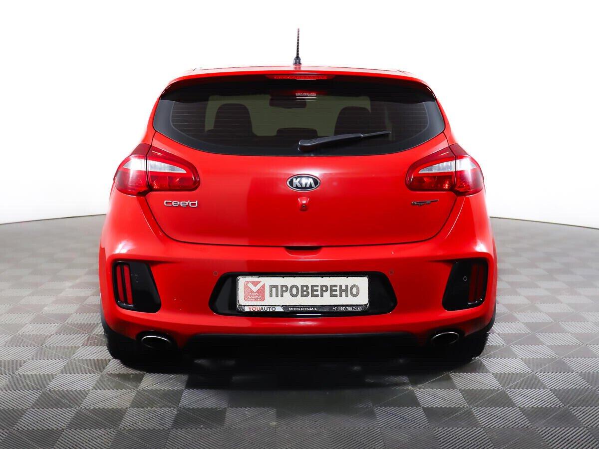 Kia Ceed GT 2018, красный