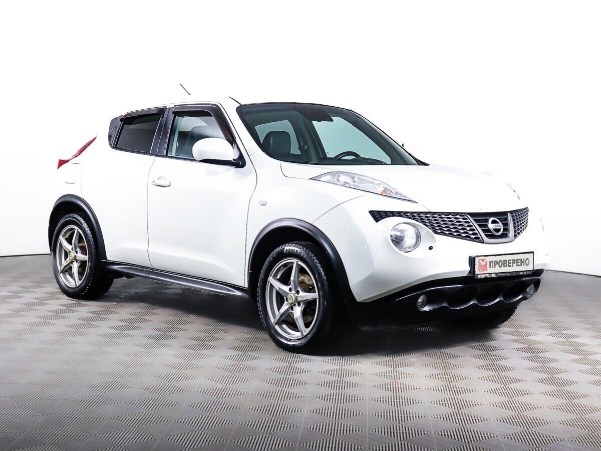 Nissan Juke 2014, белый
