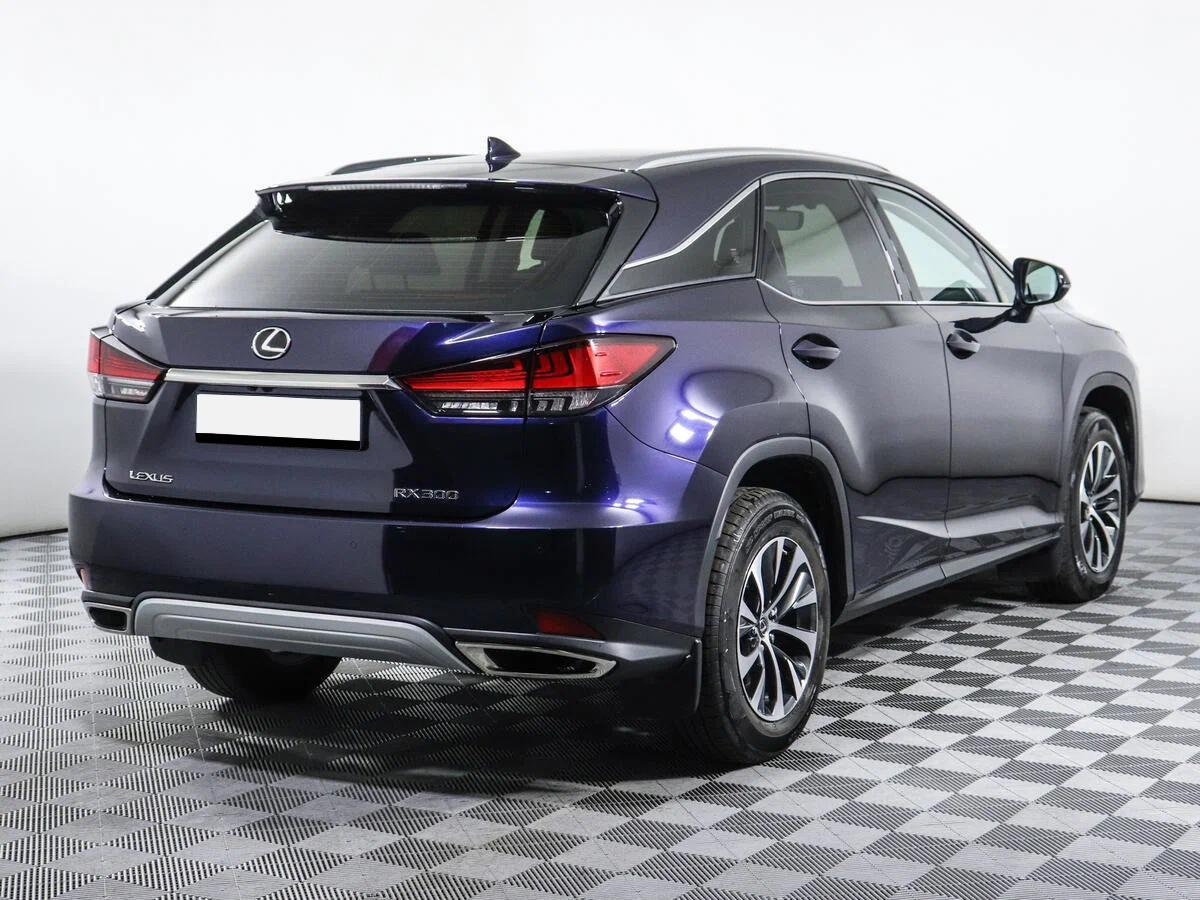 Lexus RX 2019, синий