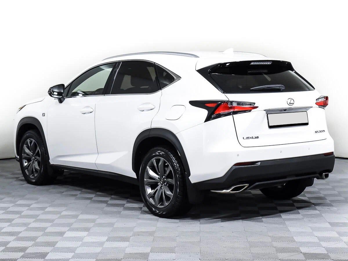 Lexus NX 2016, белый