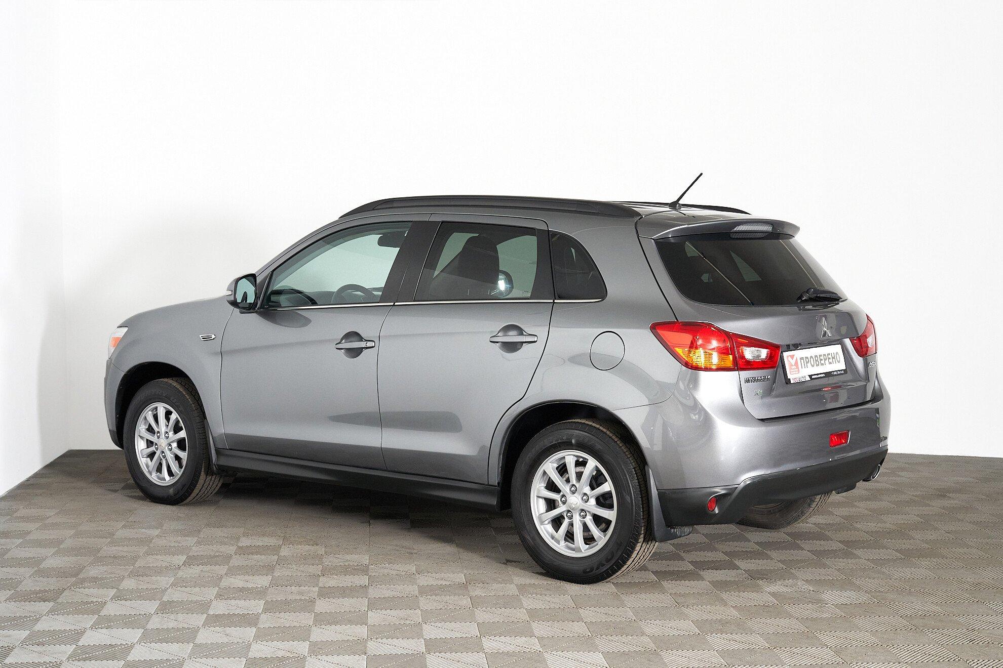 Mitsubishi ASX 2014, серый