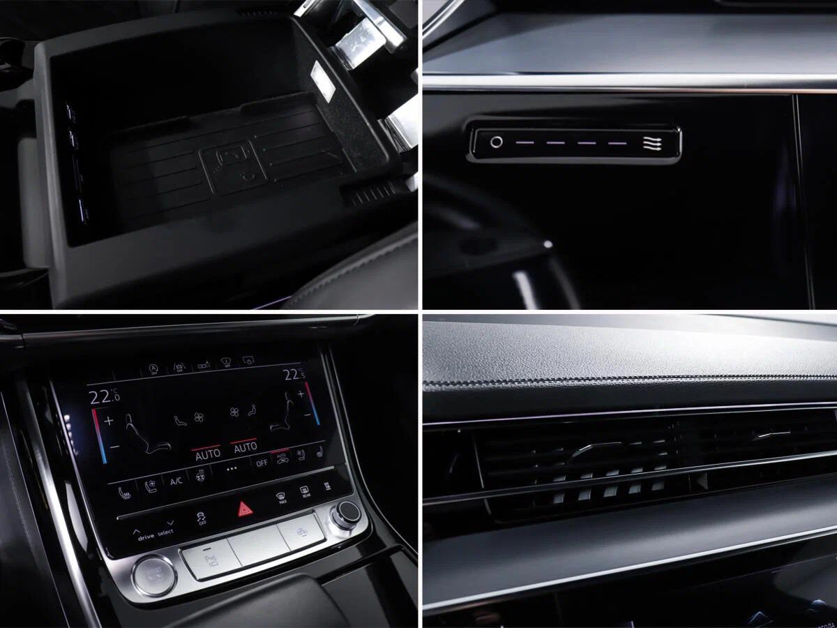Audi A8 2020, серый