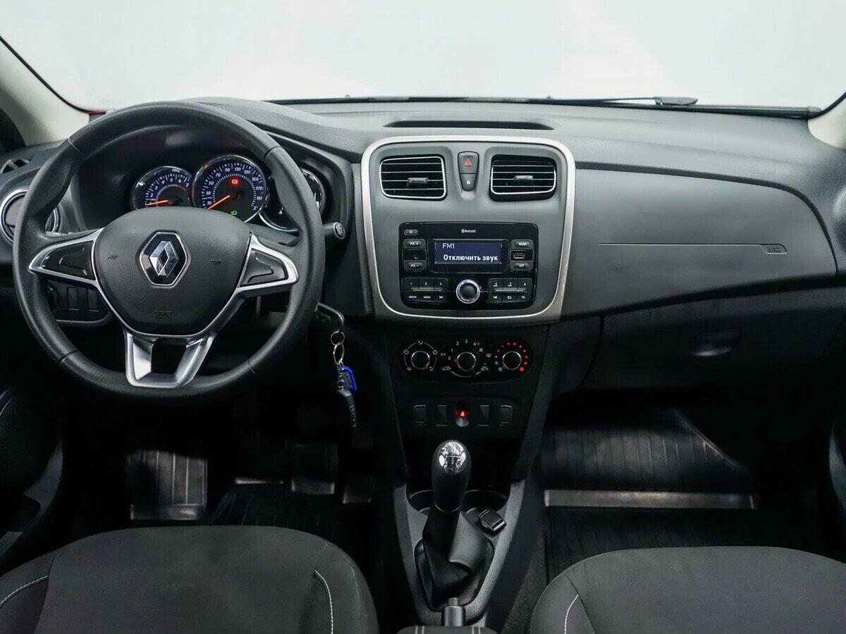 Renault Logan 2021, черный