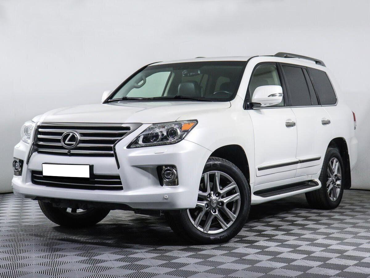 Lexus LX 2012, белый