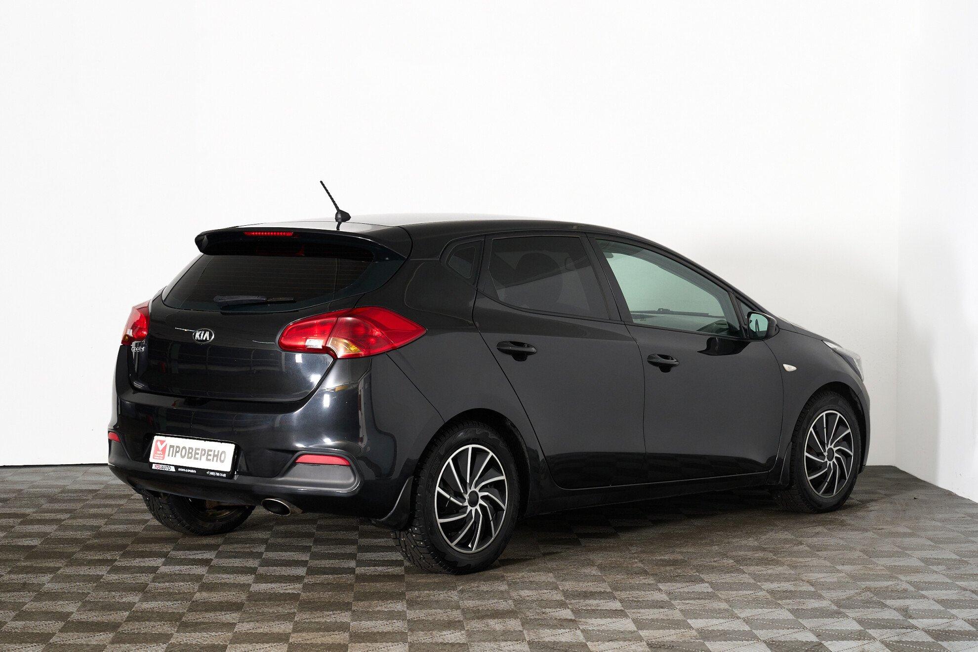 Kia Ceed 2012, черный