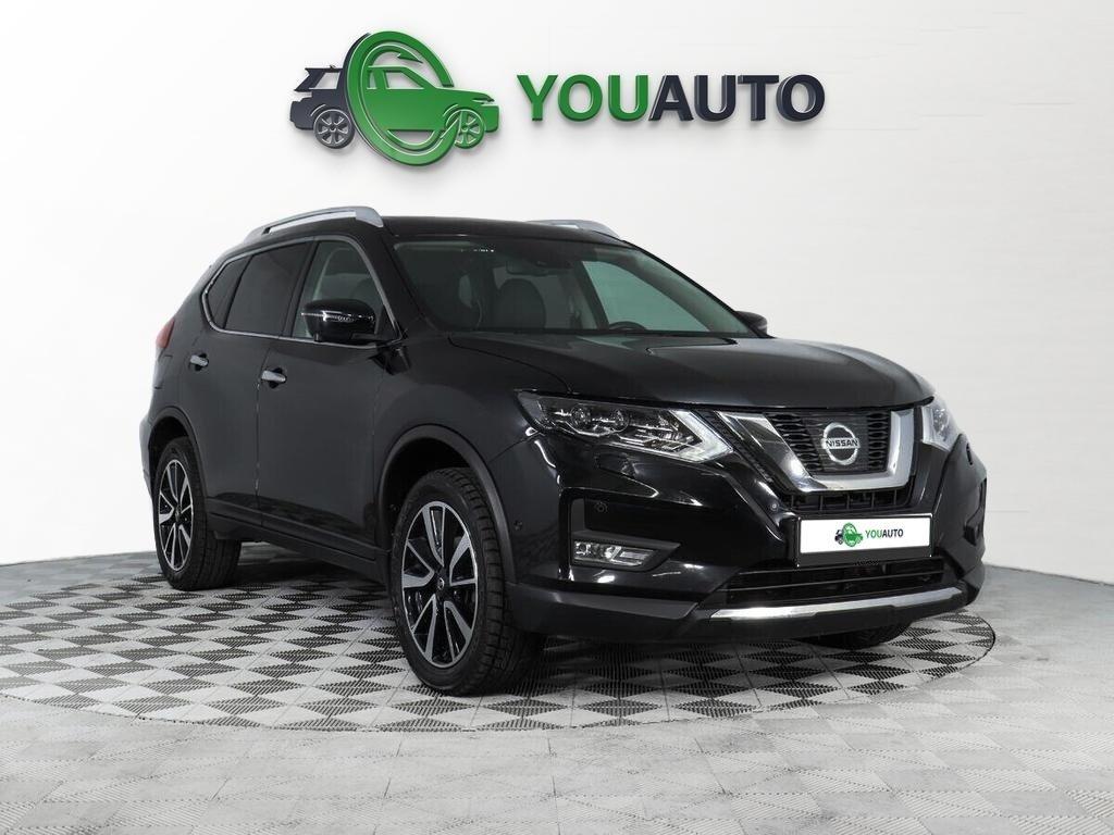Nissan X-Trail 2022, черный