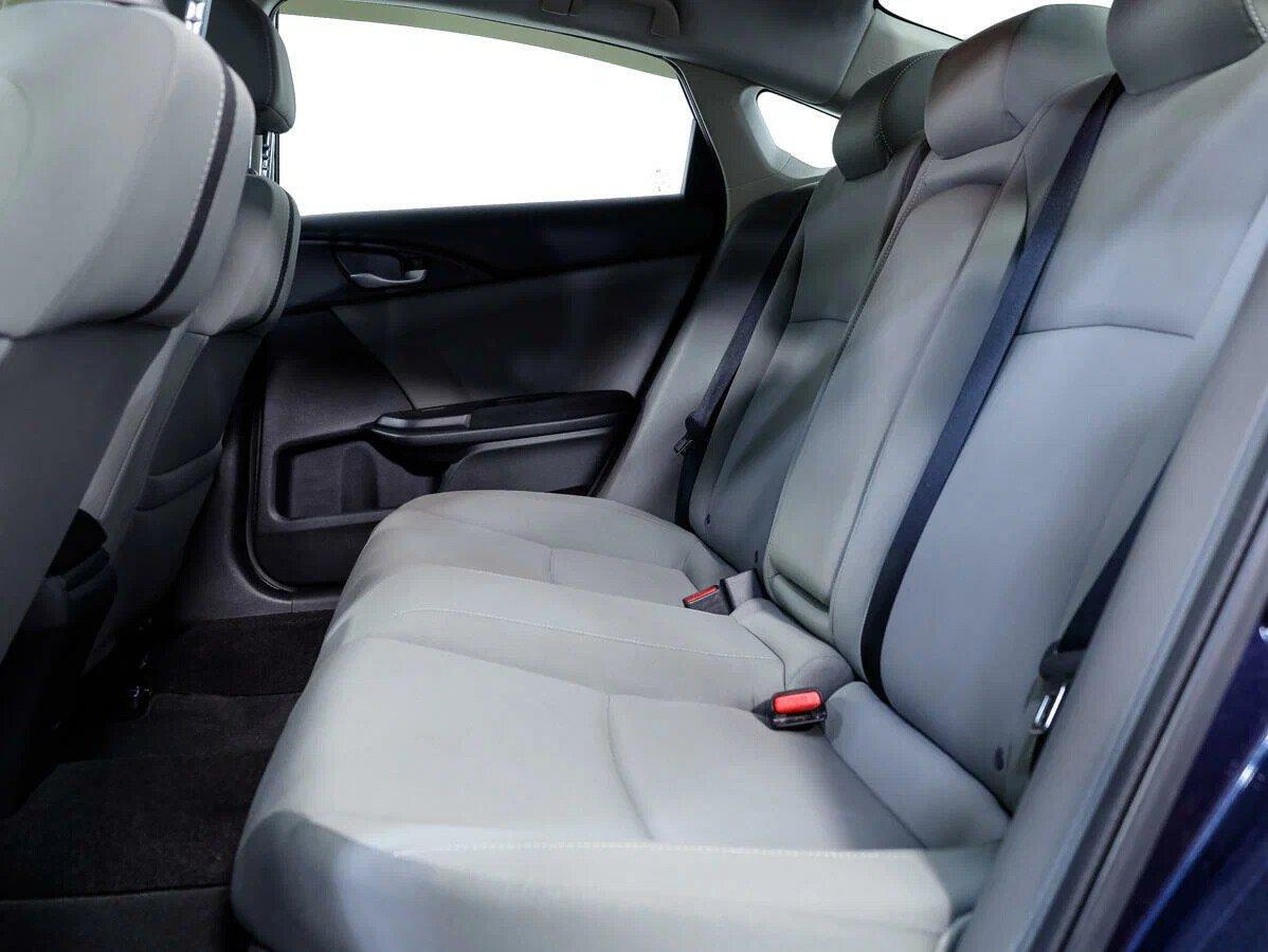 Honda Civic 2019, синий